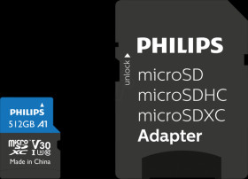 FM51MP65B/00 microSDXC-Card, 512GB Class 10 UHS-I U3 incl. Adapter