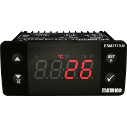 Emko ESM-3710-N Bang-bang Temperature Controller PTC -50 to 130&#xB0;C 16A Relay