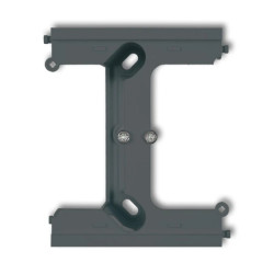 DECO Moduł rozszerzający puszkę natynkową pojedynczą, składaną do ramek wielokrotnych DECO grafitowy mat 28DPU-2