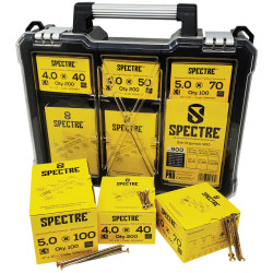 ForgeFix OPSPE900Y Spectre&#x2122; Site Organiser 900 Piece