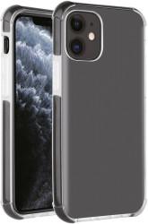 Vivanco RSCVVIPH12M/PT Futerał backcase Apple iPhone 12, iPhone 12 Pro czarny, przeźroczysty