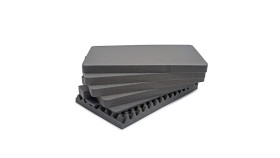 Wkładka z pianki, numer: Nanuk 962, do użytku z: Nanuk 962, Egg Crate/prostokątny, 27.9375 x 16.5 x 9.125cal