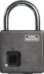 Kłódka Burg Wächter Scan & Lock 610/53 SB 53 mm z czytnikiem linii papilarnych