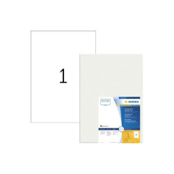 Herma 8694 Paper Pads &amp; Labels white self-adhesive 38.1x21.2mm 1200 labels
