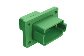 Złącze samochodowe 12-pinowe Amphenol Industrial 2-rzędowe Męski 13A AT Montaż na panelu Złącze samochodowe