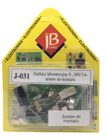 KIT631 Zasilacz laboratoryjny 0-30V, 0...1A (Kompletny zestaw) J-31, J-031