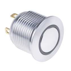 Nasadka przełącznika Chwilowy SPST średnica wycięcia 16mm, montaż panelowy RS PRO