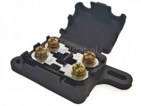 Gniazdo na 2 bezpieczniki samochodowe; 2x bezp 50A