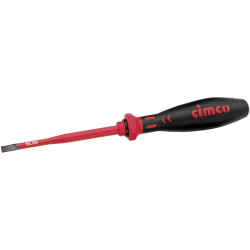 Cimco 117762 VDE Slotted Screwdriver 3.5mm Blade 100mm Insulated Slim
