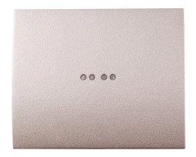 SISTENA LIFE Klawisz pojedynczy z podświetleniem titan 771434