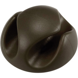 TruComponents 41024 Cable mount &#xD8;17mm 4x thread Clear 50pcs