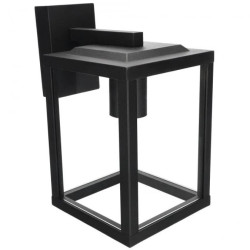 Ogrodowa oprawa elewacyjna kinkiet Gaja S Black E27 czarny IP44 EDO777370