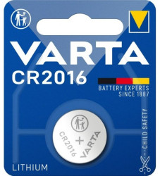 CR2016 (6016) bateria, 1 szt./blister bateria guzikowa litowa, 3 V