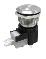 Nasadka przełącznika Chwilowy SPST średnica wycięcia 22.2mm, montaż panelowy RS PRO