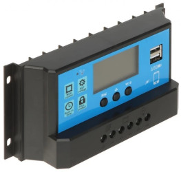 Regulator solarny ładowania akumulatorów SCC-60A-PWM-LCD-S2