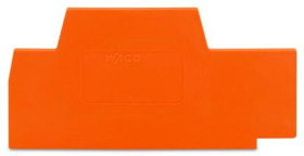 End/Intermediate plate for terminal block, 281-343