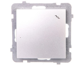 AS Łącznik schodowy srebro ŁP-3G/m/18