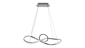 Lampa Wisząca Marco Chrome 42W Led Ml8117 Milagro