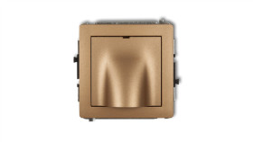 Deco Mechanizm Wypustu Kablowego Złoty Metalik 8Dwpk