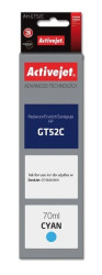 Tusz Activejet AH-GT52C (zamiennik HP GT52C M0H54AE Supreme 70 ml niebieski)