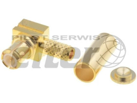 Złącze MCX męskie kątowe 90° 50Ohm RG174