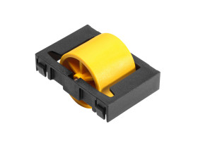 Rolka transportowa śr: 24mm dł: 33.3mm Stal powlekana cynkiem RS PRO