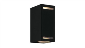 Lampa Kinkiet Ogrodowy Oprawa Hermetyczna Forest 03014 2Xgu10 Czarna Struhm