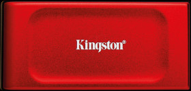 SXS1000R/2000G Kingston XS1000 red external SSD 2 TB, USB 3.1