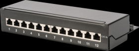 DN-91612SD-EA Patchpanel, 12-Port, Cat.6a