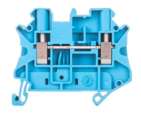 Złączka szynowa 2-przewodowa 4mm2 niebieska Ex UT 4-MTD BU 3046197 /50szt./
