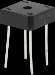 PB1004 Bridge rectifier 400V 10A QUAD-19