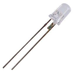 TruOpto OSG38A5C31P 5mm Blue Green LED 30&#xB0; 30000mcd Water Clear