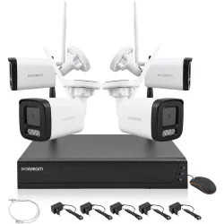 Zestaw EasyCam Wi-Fi 6 Kit/NVR4CH6W/4-3T3IR-A Audio