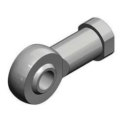 Połączenie kulowe otwór: 125mm SMC do Seria C95/CP95 Przegub kulowy montowany na tłoczysku KJ