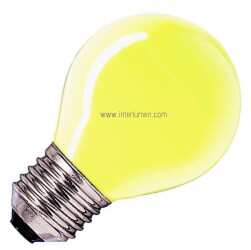 Kolor. P45 15W żółta E27 230V Philips