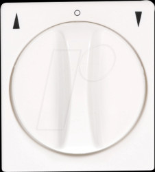 23003 Surface mounted roller shutter switch, white