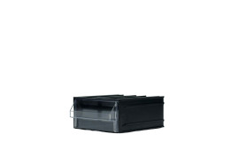 Blok szuflad, kolor: Czarny, przezroczysty, materiał: Polistyren, 112mm x 56mm x 133mm, RS PRO
