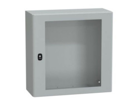 Obudowa hermetyczna natynkowa 600x600x250 mm drzwi transparentne IP66 S3D PanelSeT NSYS3D6625T SCHNEIDER ELECTRIC