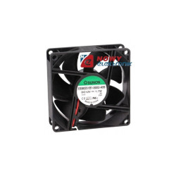 Wentylator 80x25 12V EE80251B1 A kulka 1.7W 69.7m3h EE80251B1-A99 sunon