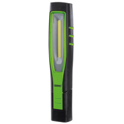 Draper 11765 10W COB/SMD LED Rechargeable Inspection Lamp - 1,000 Lm (Green)