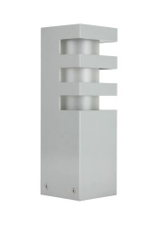 Oprawa oświetleniowa zewnętrzna, stojąca RADO 3 AL, E27 max 18W, kolor srebrny 0438621