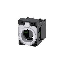 Siemens 3SU15001AA101NA0 emergency stop pushbutton red metal lock