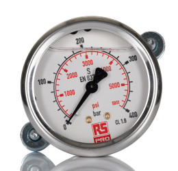 Manometr 0 →10bar 63mm G 1/4