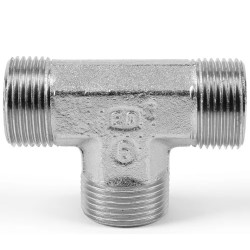 Złączka hydrauliczna, Złacze A: 24° stożkowe męskie, Złacze B: 24° stożkowe męskie