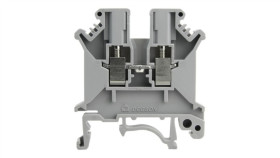 Złączka Szynowa Przelotowa Szara Śrubowa 2,5Mm2 1P Vde Ul