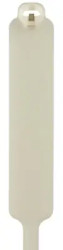 Cable tie, PA, (L x W) 371 x 4.7 mm, bundle-Ø 9.5 to 102 mm, natural, -60 to 85 °C, PLM4S-C