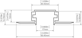 Profil led TPK-4 2m Kluś