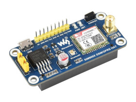 Waveshare SIM800C GSM / GPRS / Bluetooth HAT for Raspberry Pi, 2G Communication