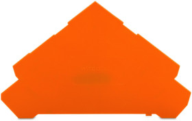 End/Intermediate plate for terminal block, 280-323