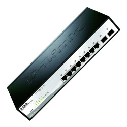 D-Link DGS-1210-10/E Network RJ45/SFP switch 8 + 2 ports 20 GBit/s